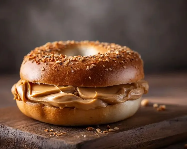 Bagel with Peanut Butter